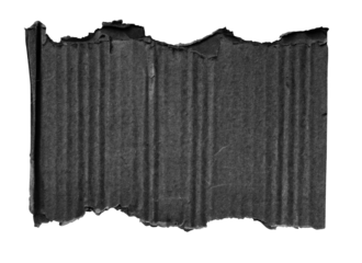 Black cardboard pieces textured background. carton ciece with copy cpace, ripped Kraft paper wallpaper, black wrapping vintage paper isolated top view