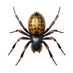 Obraz premium Watercolor Halloween Spider (AI Generated)