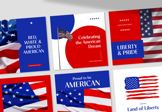 American Pride Social Media Set