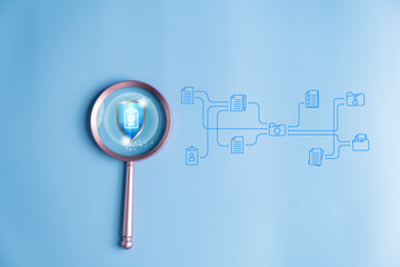 Standards quality control assurance warranty document technology concept, protection Policy conditions online document control and management