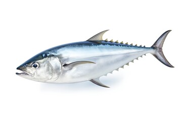 Fish Atlantic bonito, isolated on white background