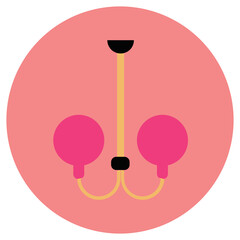 hanging lamp illustration