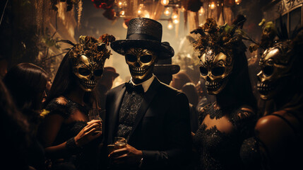 Macabre Halloween Masquerade Ball 