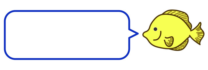 キイロハギとふきだし01