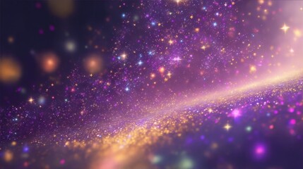 Fototapeta na wymiar Abstract stardust in galaxy