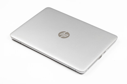 Belgrade, Serbia - 19. July 2023. - HP Elitebook 840 lap top on the table