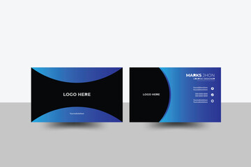  Modern creative business card and simple business card design with yellow. Luxury business card design template.