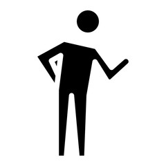 stickman sports glyph 