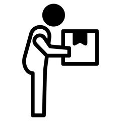 stickman standing dualtone 