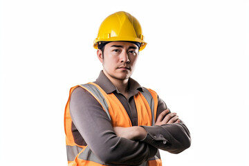 portrait of a construction worker
