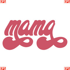 Family retro svg design and eps file