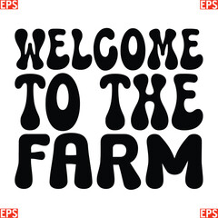 Farmhouse svg design and eps file