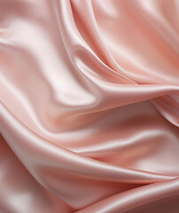 A picture of white pink silk with very cute pearls, in the style of smooth curves