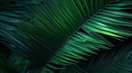 green leaf background