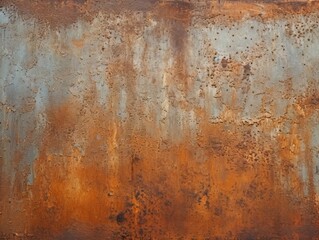 rusty metal background texture. ai generative art.