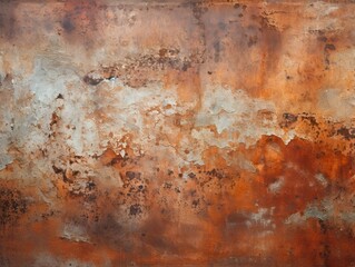 rusty metal background texture. ai generative art.