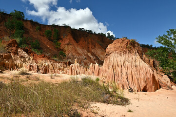 Red Tsingy &ndash; Tsingy Rouge - near Diego Suarez, Madagascar