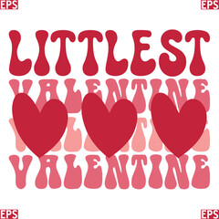 Valentins retro svg design and eps file
