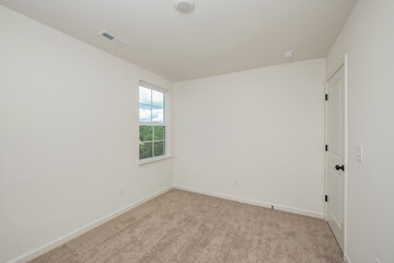 empty room with window