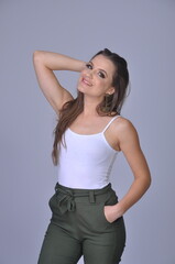 mulher sorrindo 