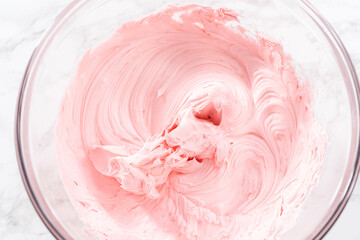 Mermaid themed 3 layer vanilla cake