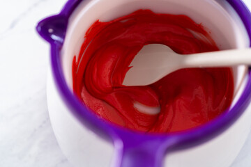 Red velvet bundt cake