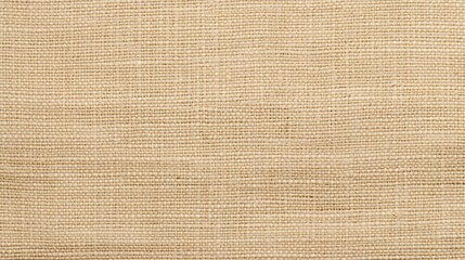 Light creme beige texture of burlap Jute sackcloth woven canvas background. Ai generative. - 631102097