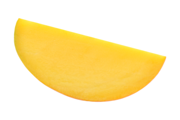 mango slice isolated transparent png