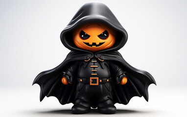 3d rendering halloween character design