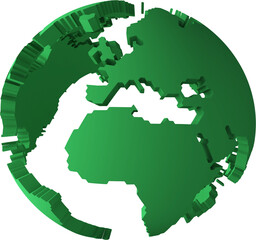 joint efforts to save the world,international work,goals achieved together,3d rendering