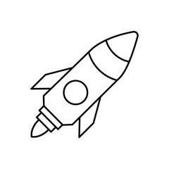 Missile Vector Icon

