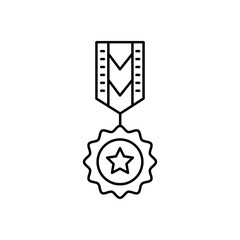 Army belt Vector Icon

