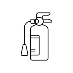 Fire extinguisher Vector Icon

