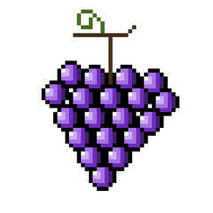 pixel grape