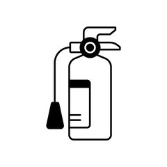 Fire extinguisher Vector Icon

