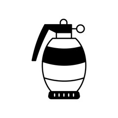 Hand grenade Vector Icon

