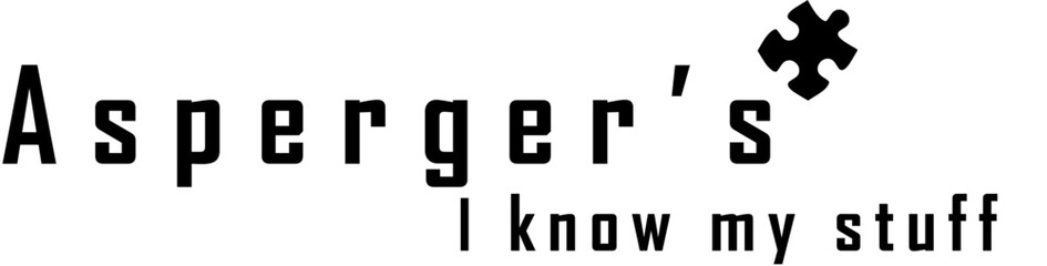 autism, asperger's syndrome, autism awareness, neurodivergent, puzzle, knowledge, autism inspiration, asperger's - I know my stuff, stuff, I know 