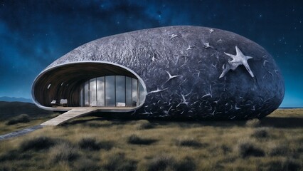 science fiction building home design