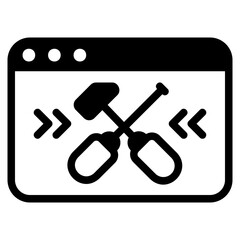  Maintenance glyph icon