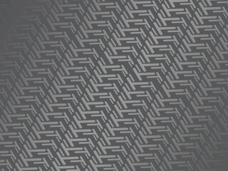 Black metal texture steel background. Perforated metal sheet.