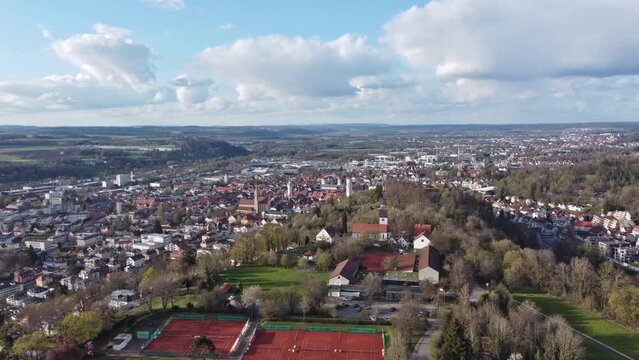 Ravensburg, Deutschland: Panorama über die Stadt