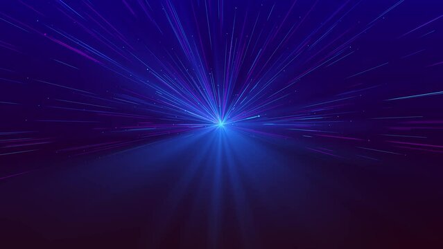Digital blue landscape particle wave Communication or social media network connections. Cyberspace matrix hologram digital data flow. science fiction binary code particles. Science Technology concept