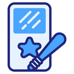  Riot Police blue icon