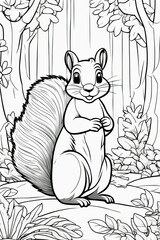 Coloring page animal