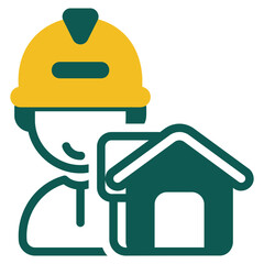  Contractor colored icon