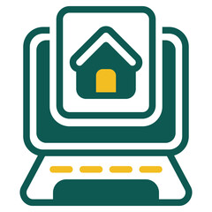  Online marketing colored icon