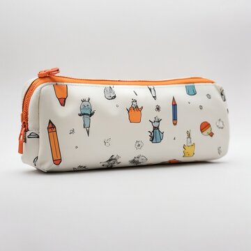 pencil-case isolated on isolated on a white background