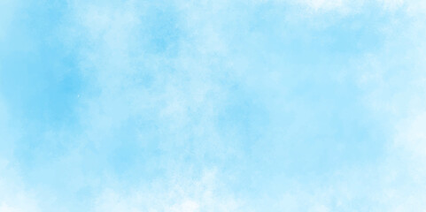 Soft cloud in the sky background.abstract blue sky with clouds. Abstract nature background of romantic summer blue sky with fluffy clouds. wet ink effect sky blue watercolor background .