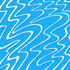 Minimalist background with wavy lines pattern