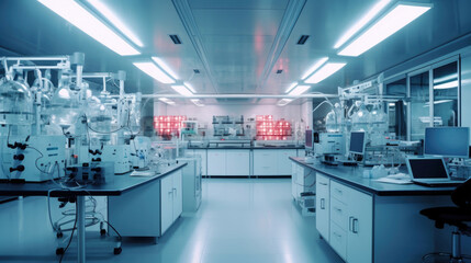 Scientific Lab Biotechnology Development Center of High-Tech Equipment, Technology. Generative Ai